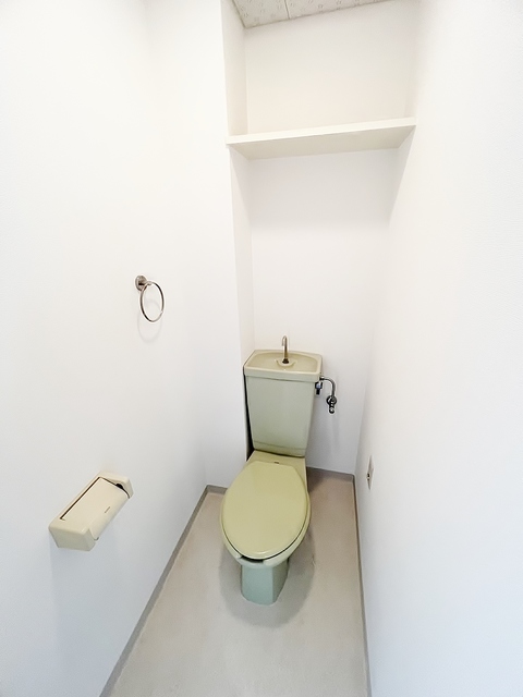 トイレ　物置棚あり