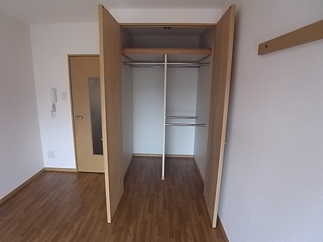 収納　収納力のあるクローゼット