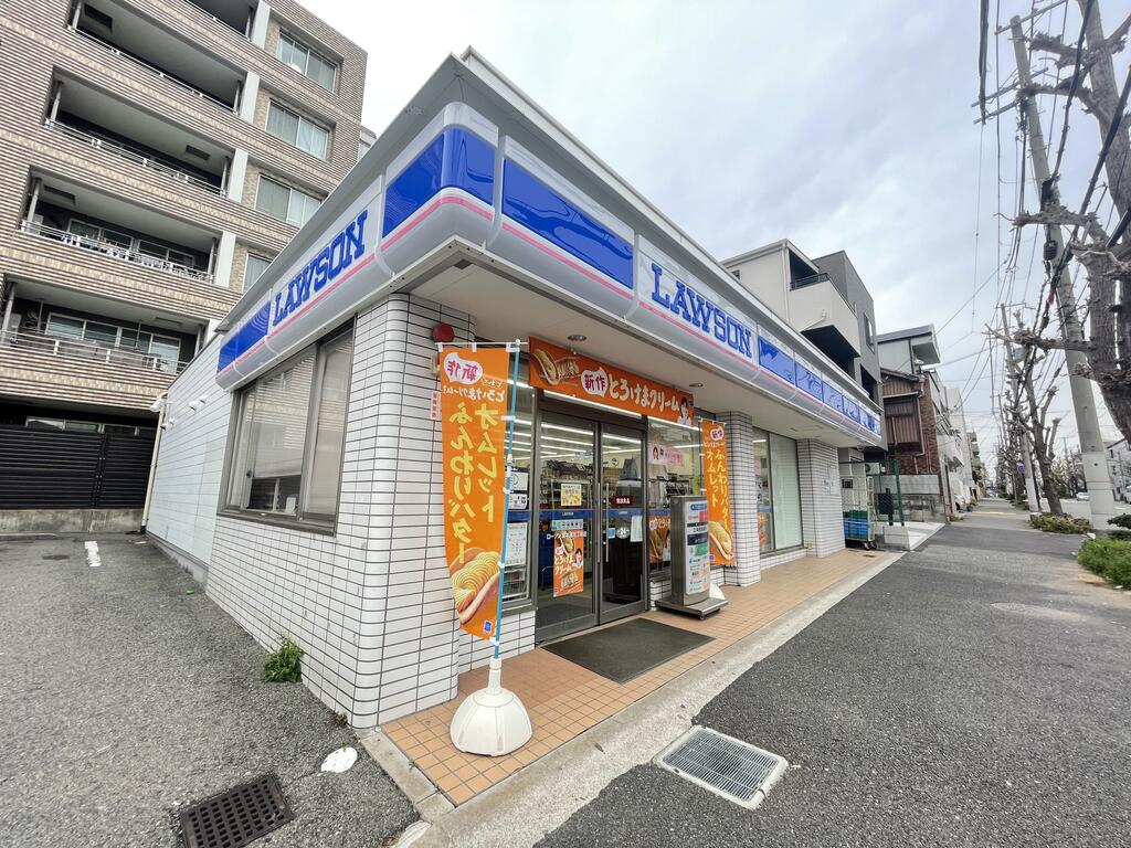 コンビニ　ローソン宮本通5丁目店（コンビニ）まで218m