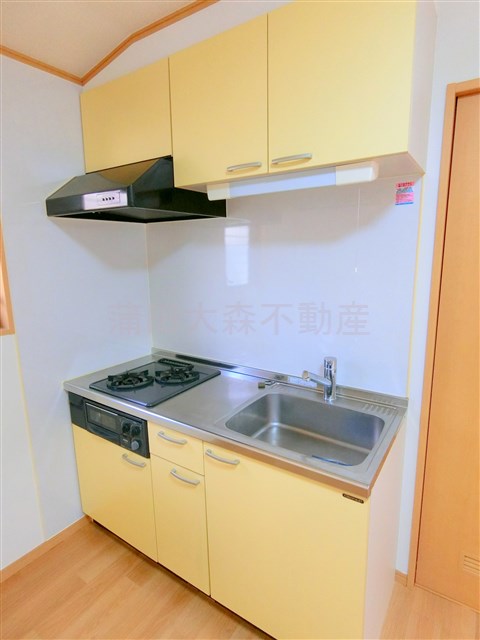 キッチン　2口ガスグリル付システムキッチン