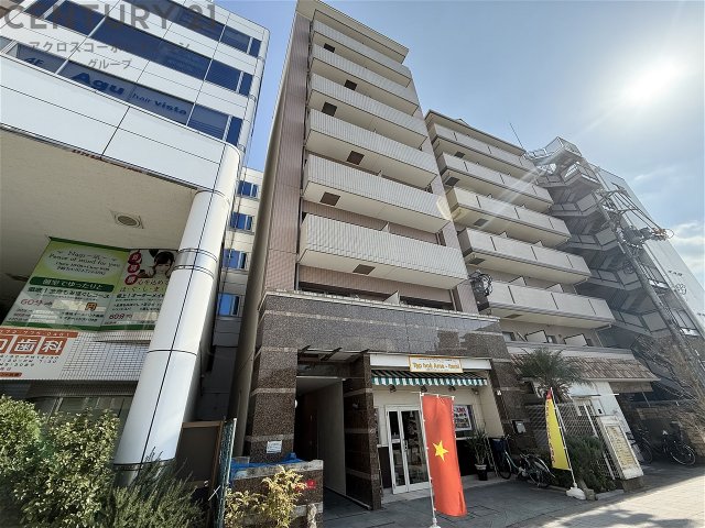 建物外観　オートロック付きでセキュリティ安心！