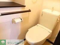 トイレ　同タイプの物件となります。