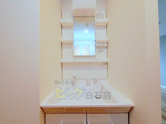 洗面設備　シャンプードレッサー完備しています♪