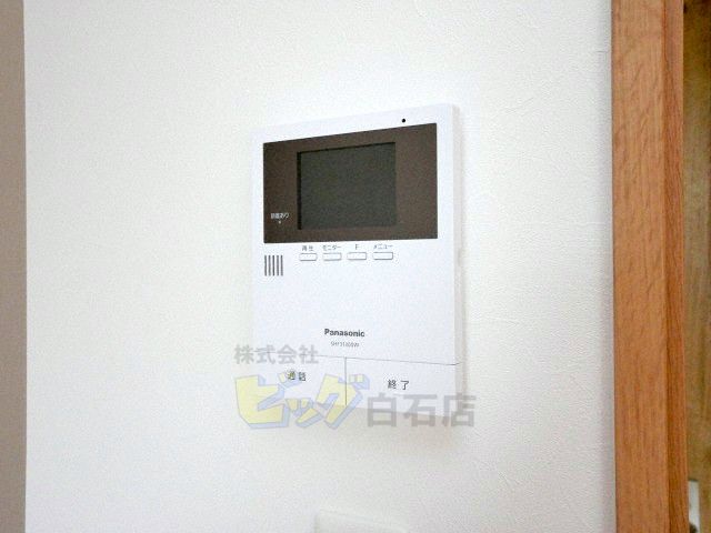 セキュリティ　モニター付きインターホン完備しています♪