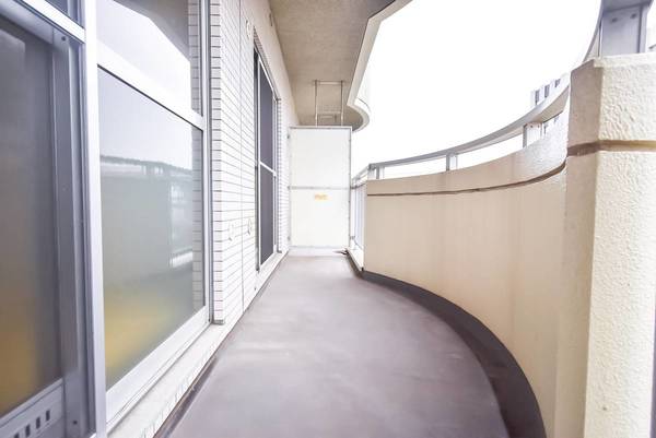 バルコニー　ビレッジハウスの同一物件・同一タイプの間取りの写真です