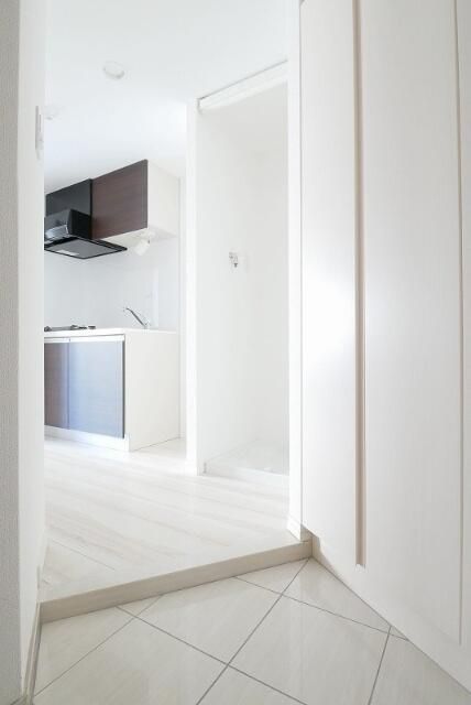 玄関　収納もある玄関です