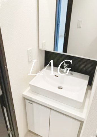 洗面設備　洗面台です。