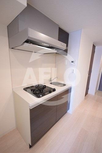 キッチン　ハビテ靭センターコートガス2口コンロシステムキッチン