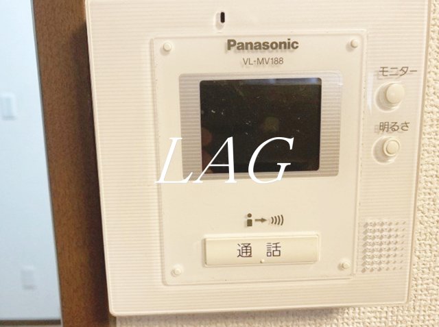 セキュリティ　モニター付きインターホンです。