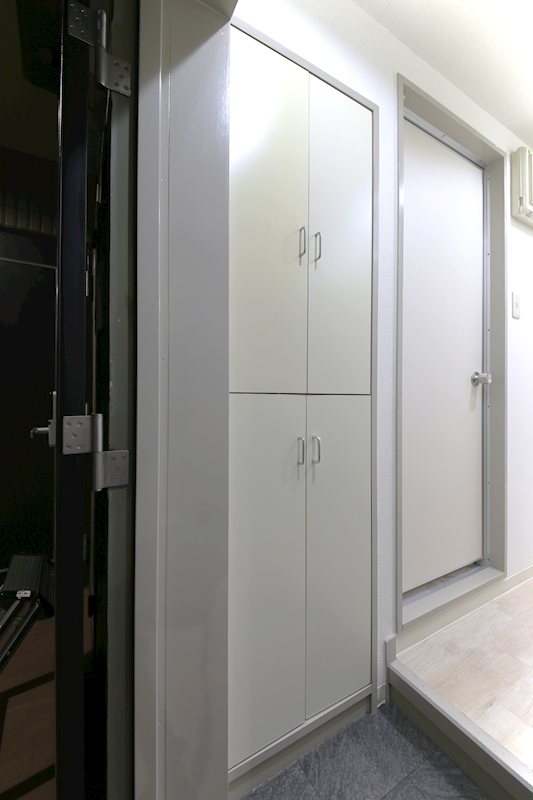 収納　収容力豊かなシューズボックス