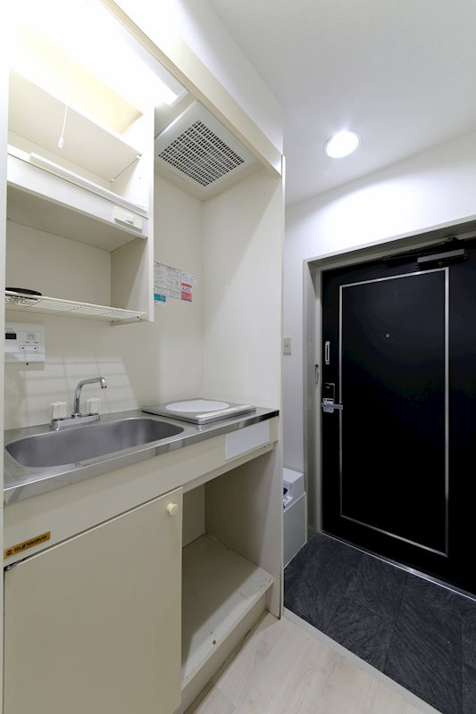 キッチン　機能的なキッチンエリア