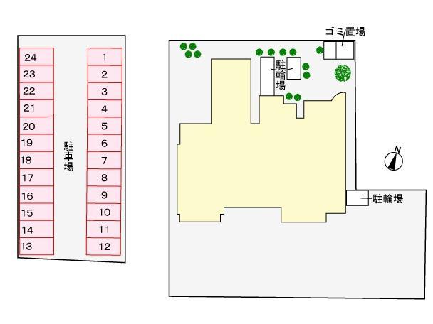 その他共有部分　駐輪場