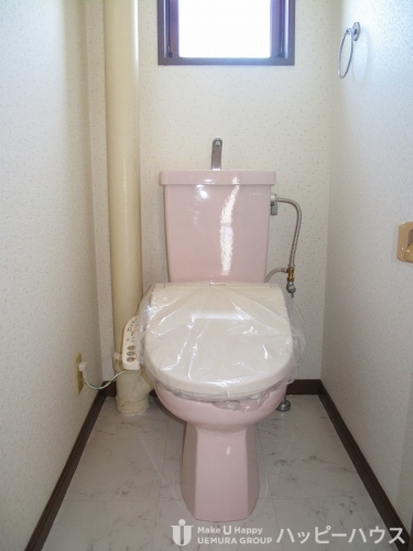 トイレ　退去予定の為現状優先です。モデルルームの写真ですので家具・家