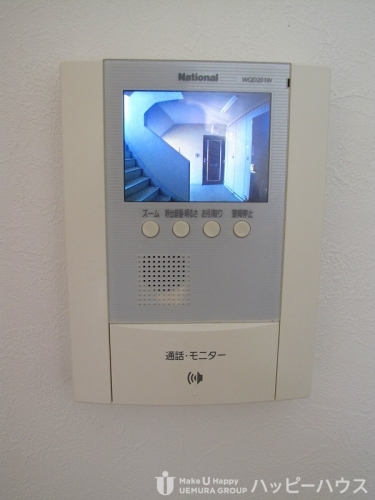 セキュリティ　退去予定の為現状優先です。モデルルームの写真ですので家具・家