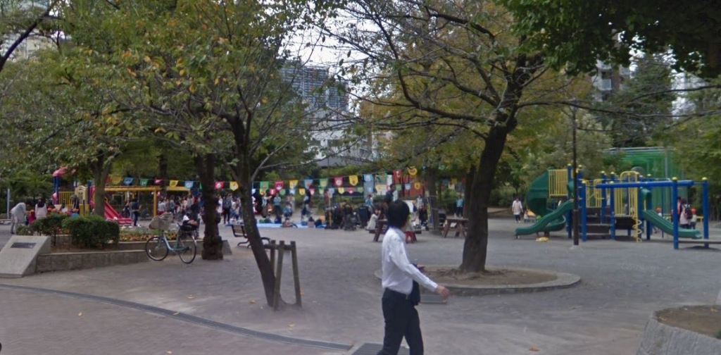 公園　月島第一児童遊園（公園）まで158m