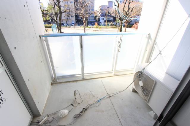 バルコニー　日当たり良好