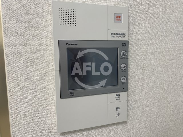 セキュリティ　プレサンス大国町アドロッソ　ＴＶモニターフォン