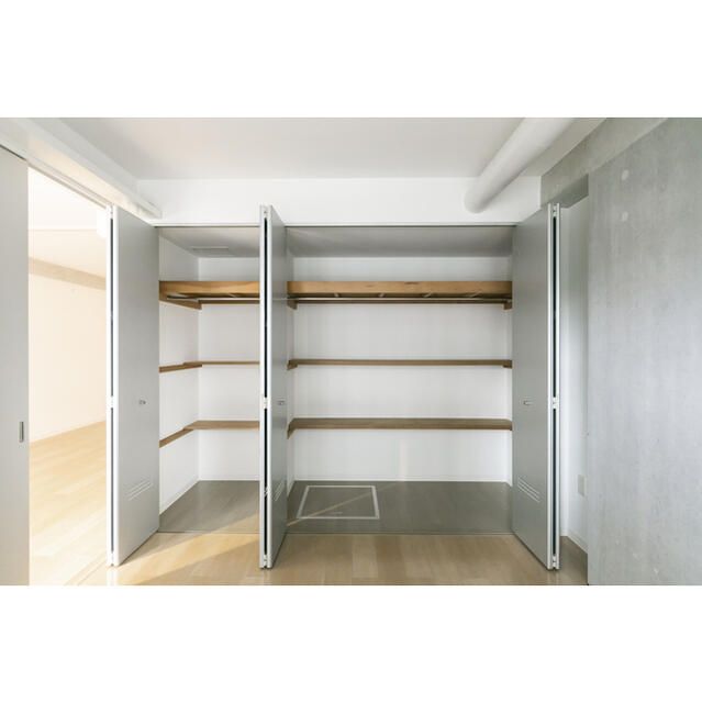 収納　大きなものも収納できそうです