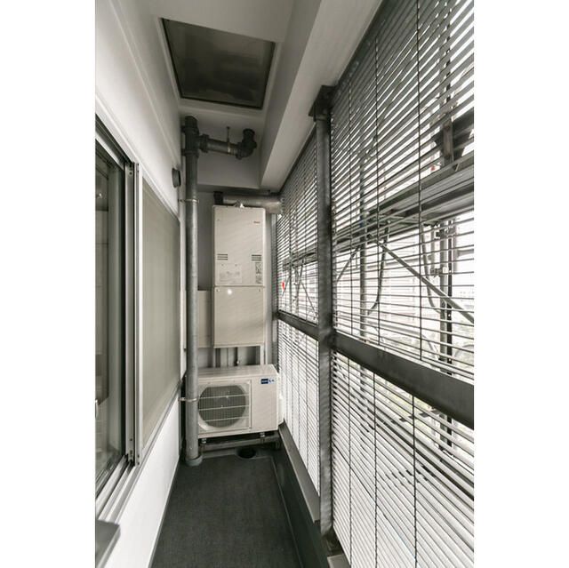 バルコニー　落ち着いた時間を過ごせるバルコニーです