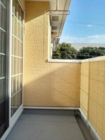 バルコニー　広々としたバルコニーです