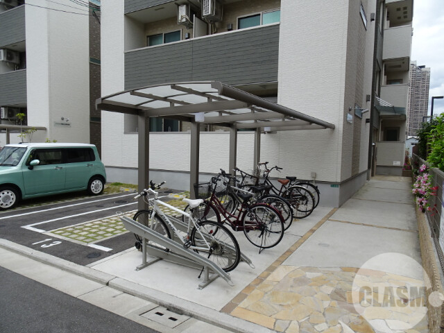 その他共有部分　屋根付き駐輪場