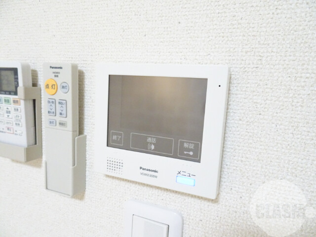 セキュリティ　訪問チェックができるモニターホン♪