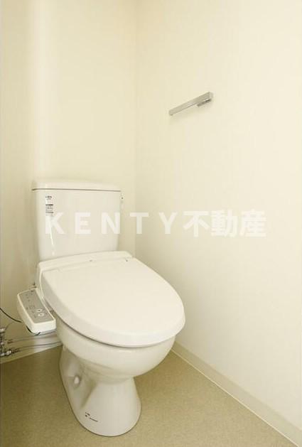 トイレ　ゆったりとした空間のトイレです