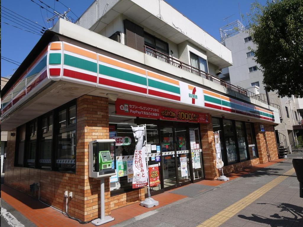 コンビニ　セブンイレブン仙台土樋店（コンビニ）まで604m