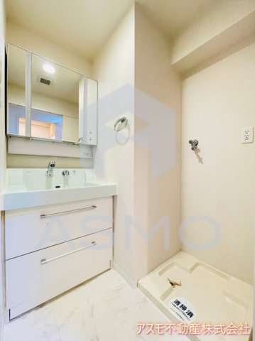 洗面設備　同マンション別部屋参考写真