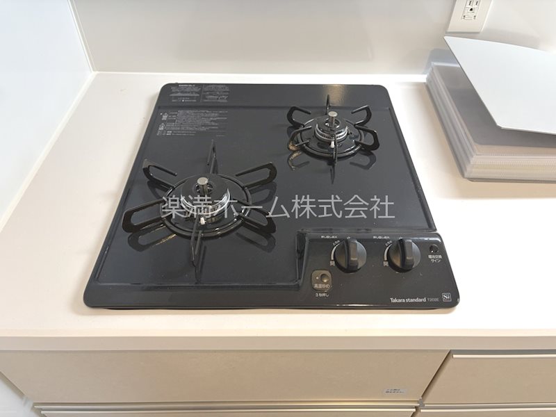 その他　2口ガスシステムキッチン♪