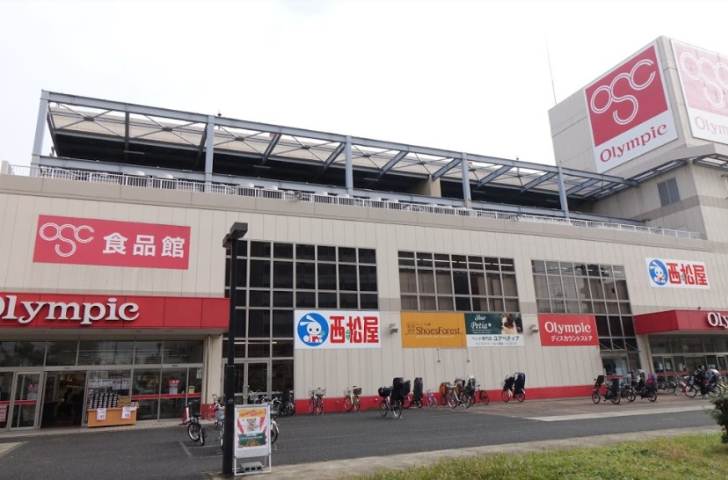 ショッピングセンター　オリンピック本羽田（ショッピングセンター）まで400m