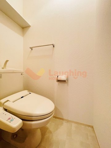 トイレ　ゆったりとした空間のトイレです