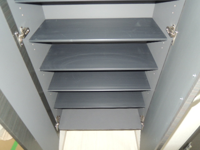 収納　大きなスペースがあり、収納には困りません