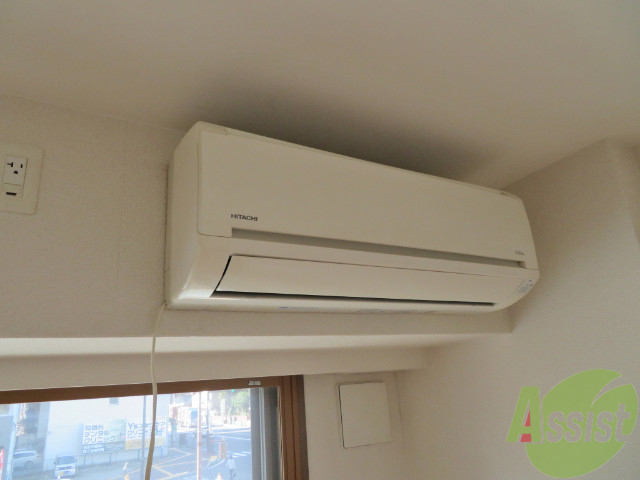 その他設備　エアコンが設置してありますので、寒暖対策もばっちり。