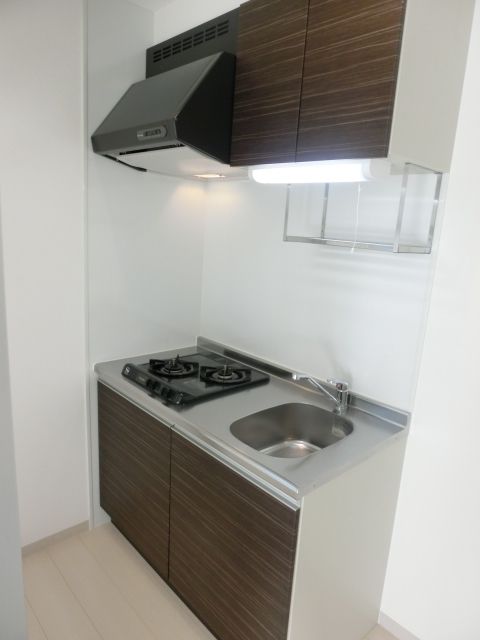 キッチン　ガス２口システムキッチン