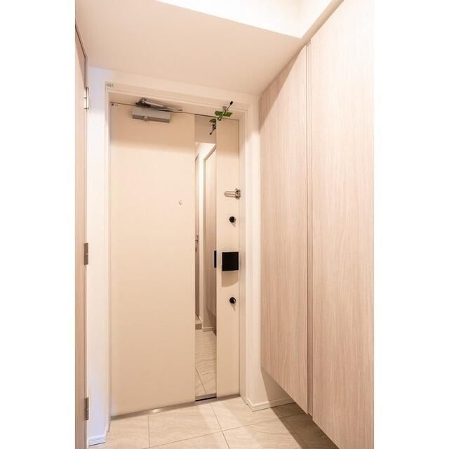 玄関　明るい玄関です