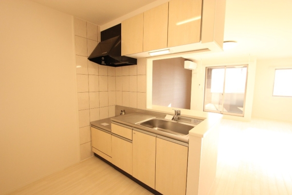 キッチン　対面キッチンで楽しくお料理♪