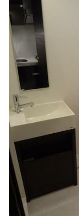 洗面設備　洗面所です