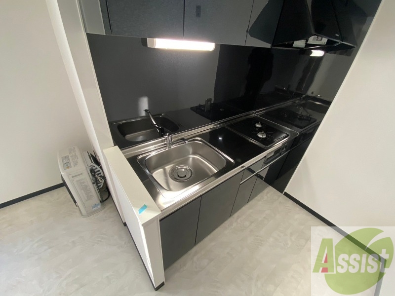 キッチン　システムキッチンなので、すぐお料理に使えます！