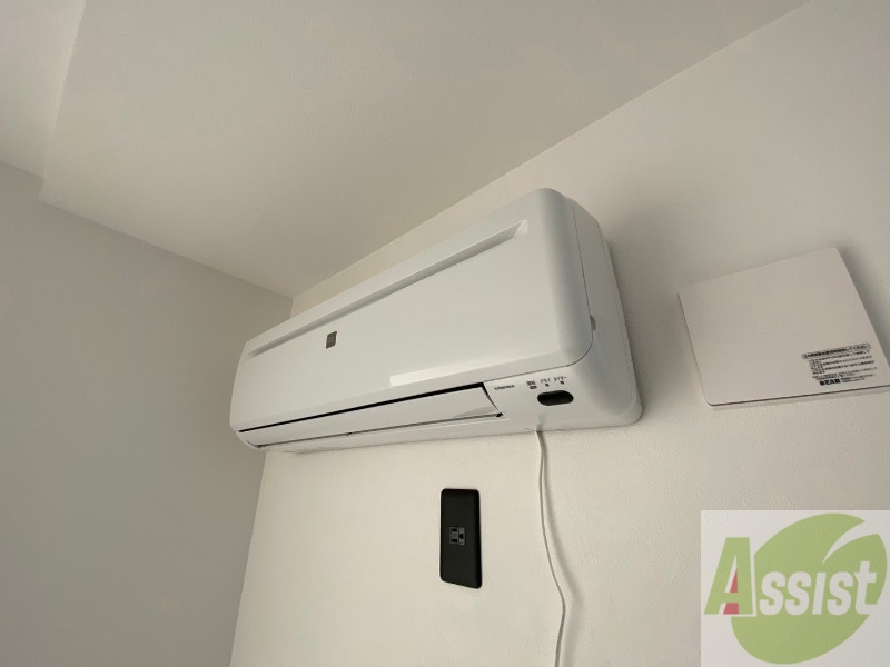 その他設備　エアコンがありますので夏でも快適に過ごせます！