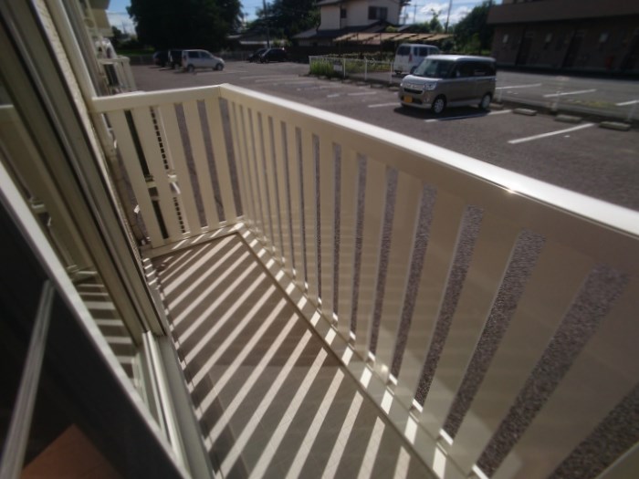 バルコニー　こちらの物件はMODE不動産なら割引対象の１部屋です。