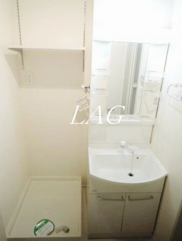 洗面設備　洗面台です。