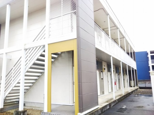 建物外観　廊下側の写真です。