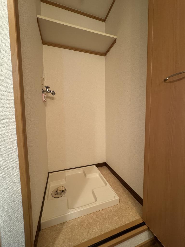 セキュリティ　室内洗濯機置き場