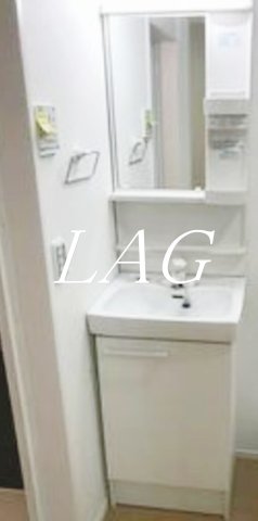 洗面設備　洗面台です。