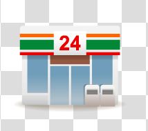 コンビニ　セブン-イレブン 八王子八日町店（コンビニ）まで2714m