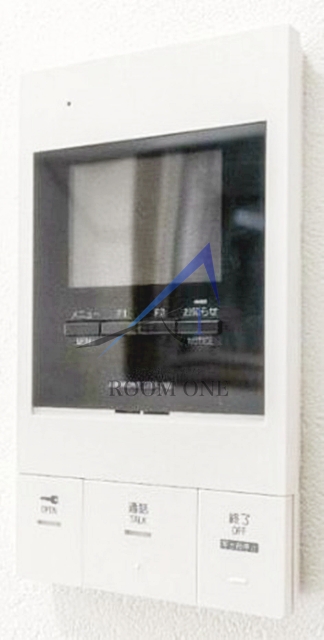 セキュリティ　モニター付きインターホンです。