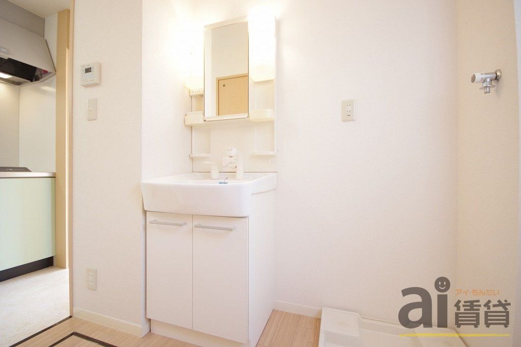 洗面設備　※別号室写真です