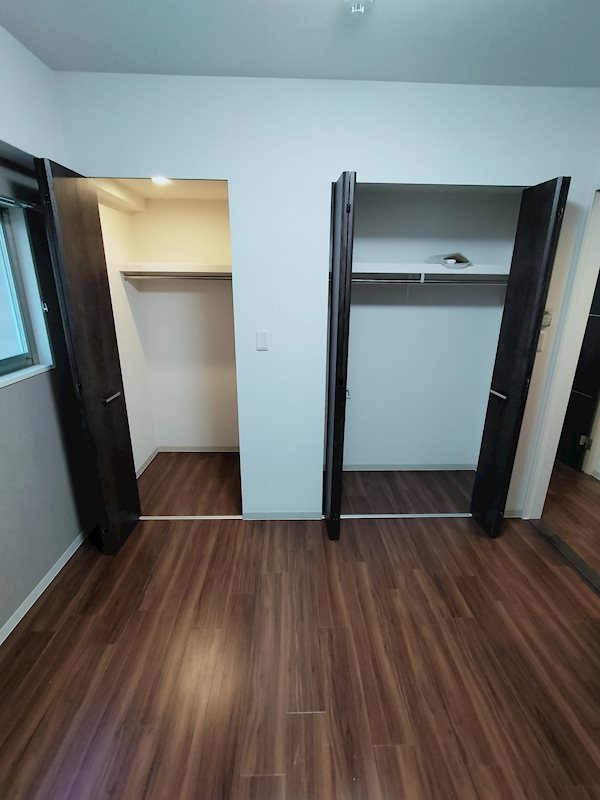 収納　ウォークインクローゼット