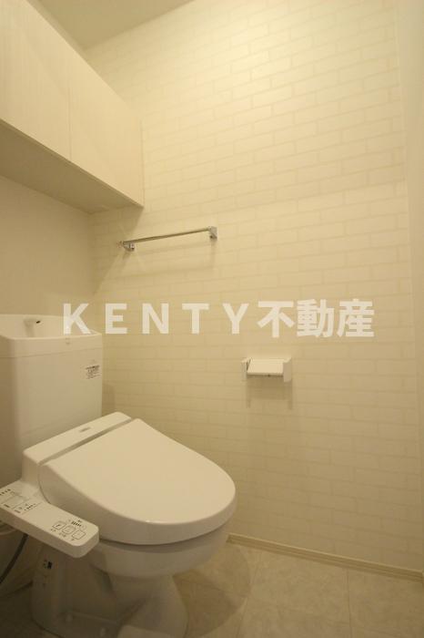 トイレ　ゆったりとした空間のトイレです